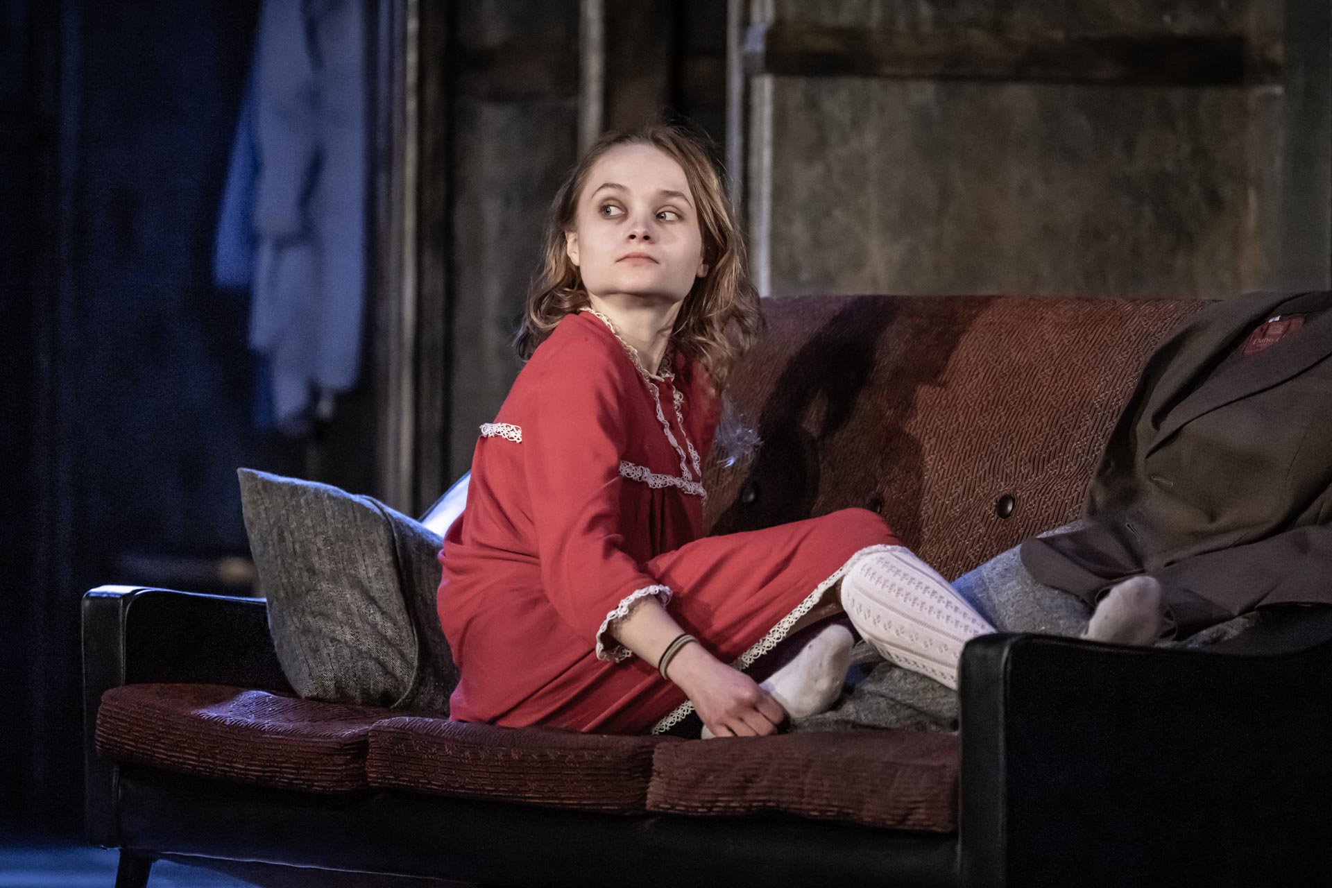 Ella Schrey-Yeats (Janet) The Enfield Haunting- Photo by Marc Brenner